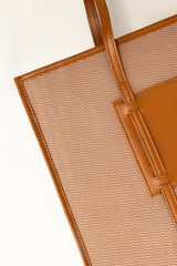 Tan Beige Tote Bag IBS-TTB25-068
