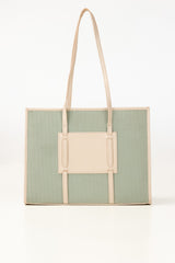 Mint Beige Tote Bag IBS-TTB25-069