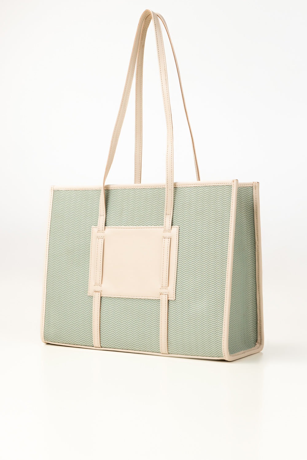 Mint Beige Tote Bag IBS-TTB25-069