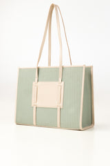 Mint Beige Tote Bag IBS-TTB25-069