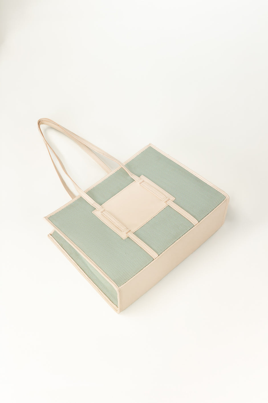 Mint Beige Tote Bag IBS-TTB25-069
