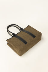 Olive Green Tote Bag IBS-TTB25-070