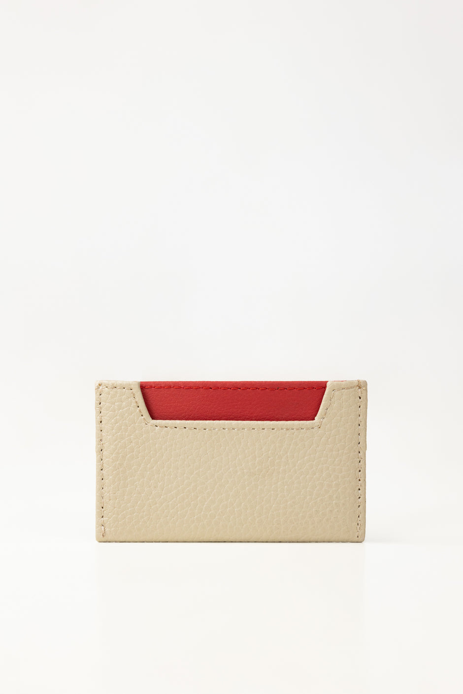 Red Beige Card Holder IBS-CH25-012