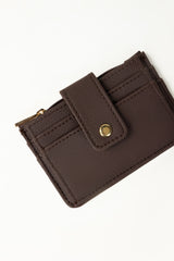 Dark Brown Card Holder IBS-CH25-014