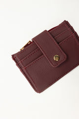 Maroon Card Holder IBS-CH25-016