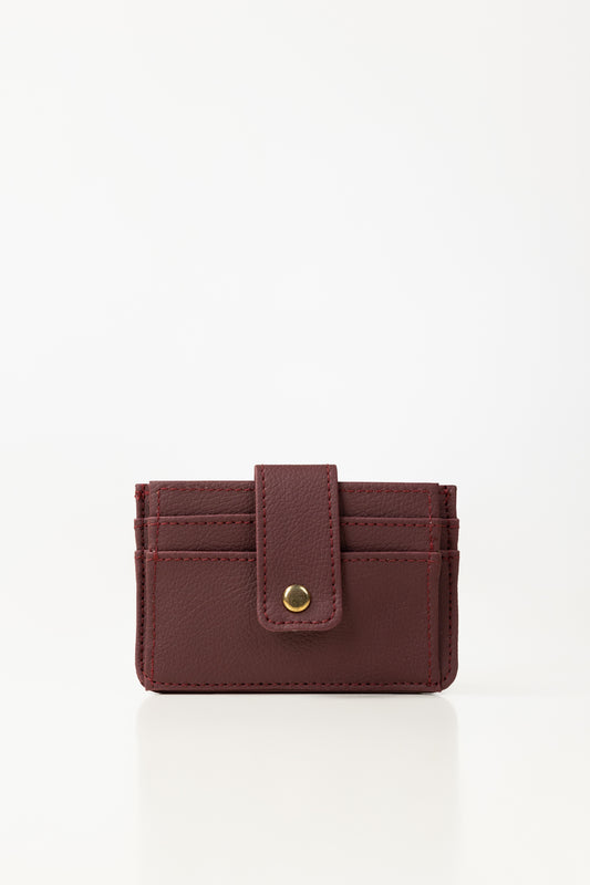 Maroon Card Holder IBS-CH25-016