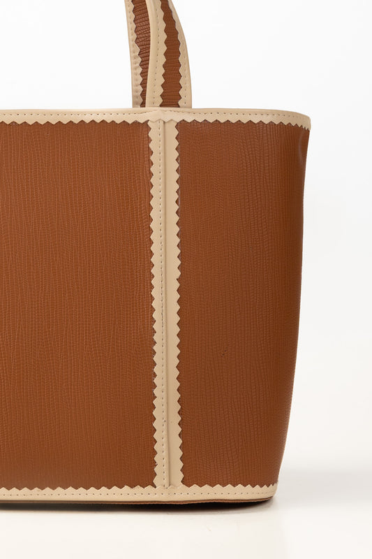Tan Fawn Tote Bag IBS-TTB25-084