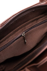 Dark Brown Tote Bag IBS-TTB25-086