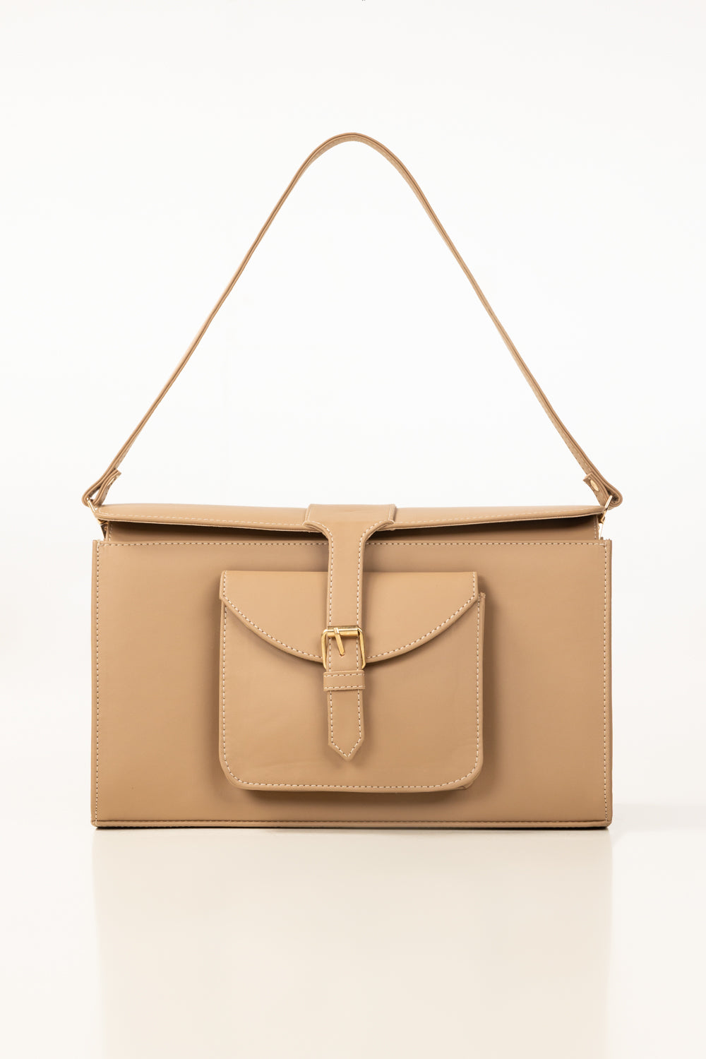 Dark Beige Shoulder Bag IBS-SHB25-057