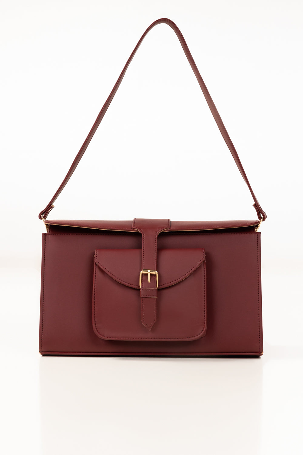 Maroon Shoulder Bag IBS-SHB25-058