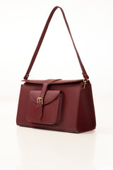 Maroon Shoulder Bag IBS-SHB25-058