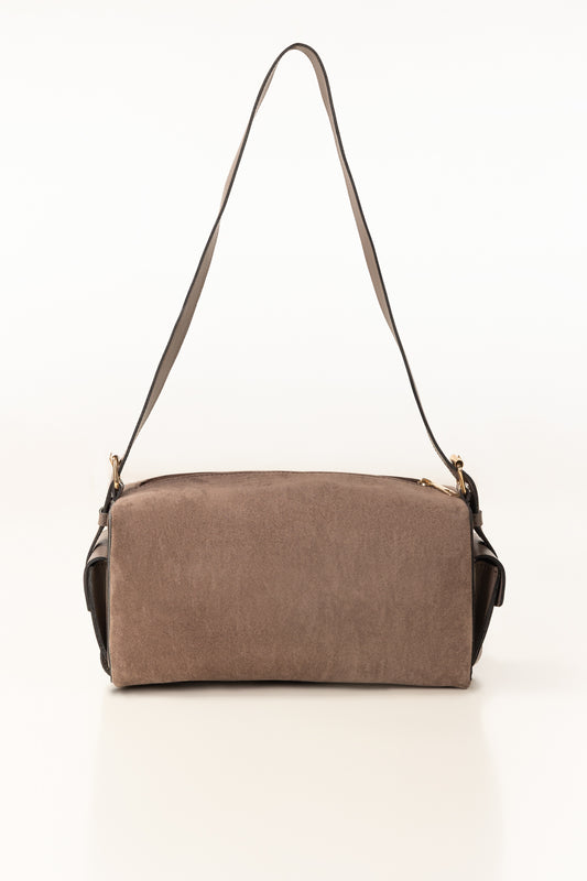 Dark Brown Shoulder Bag IBS-SHB25-059