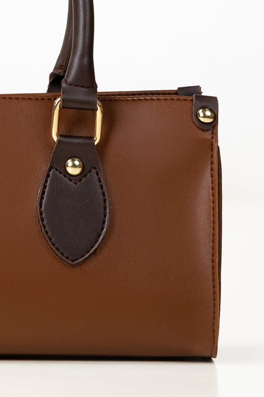 Dark Brown Handbag IBS-HDB25-023