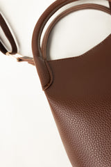 Brown Bucket Bag IBS-BKB25-010