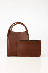 Brown Bucket Bag IBS-BKB25-010