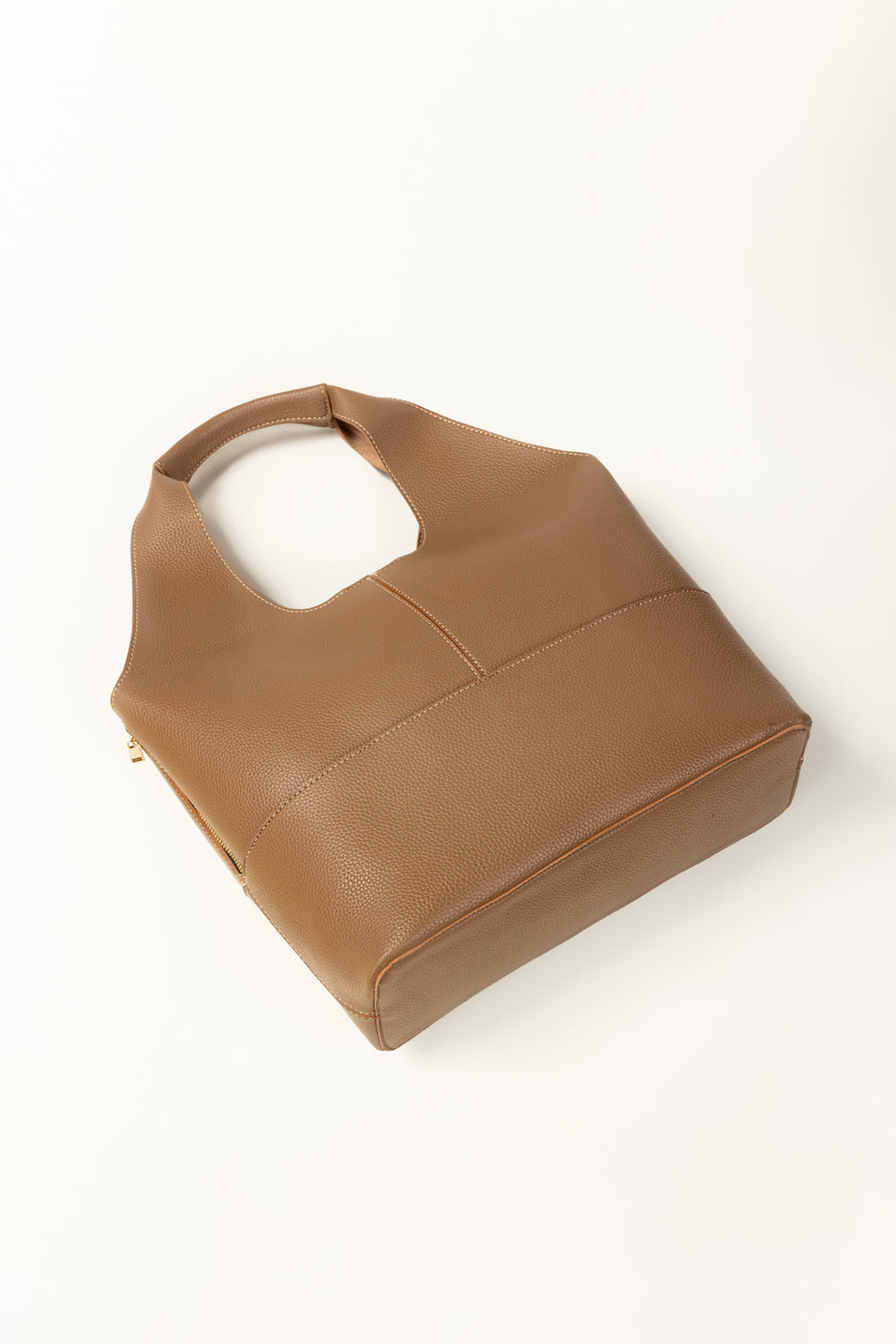 Dark Beige Tote Bag