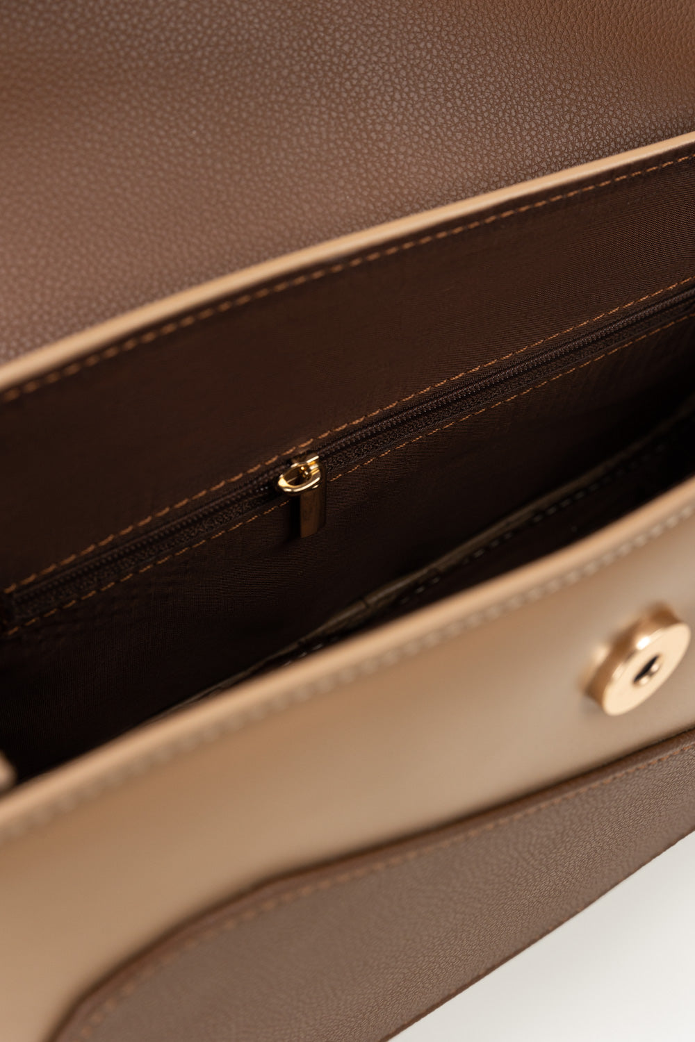 Beige Handbag