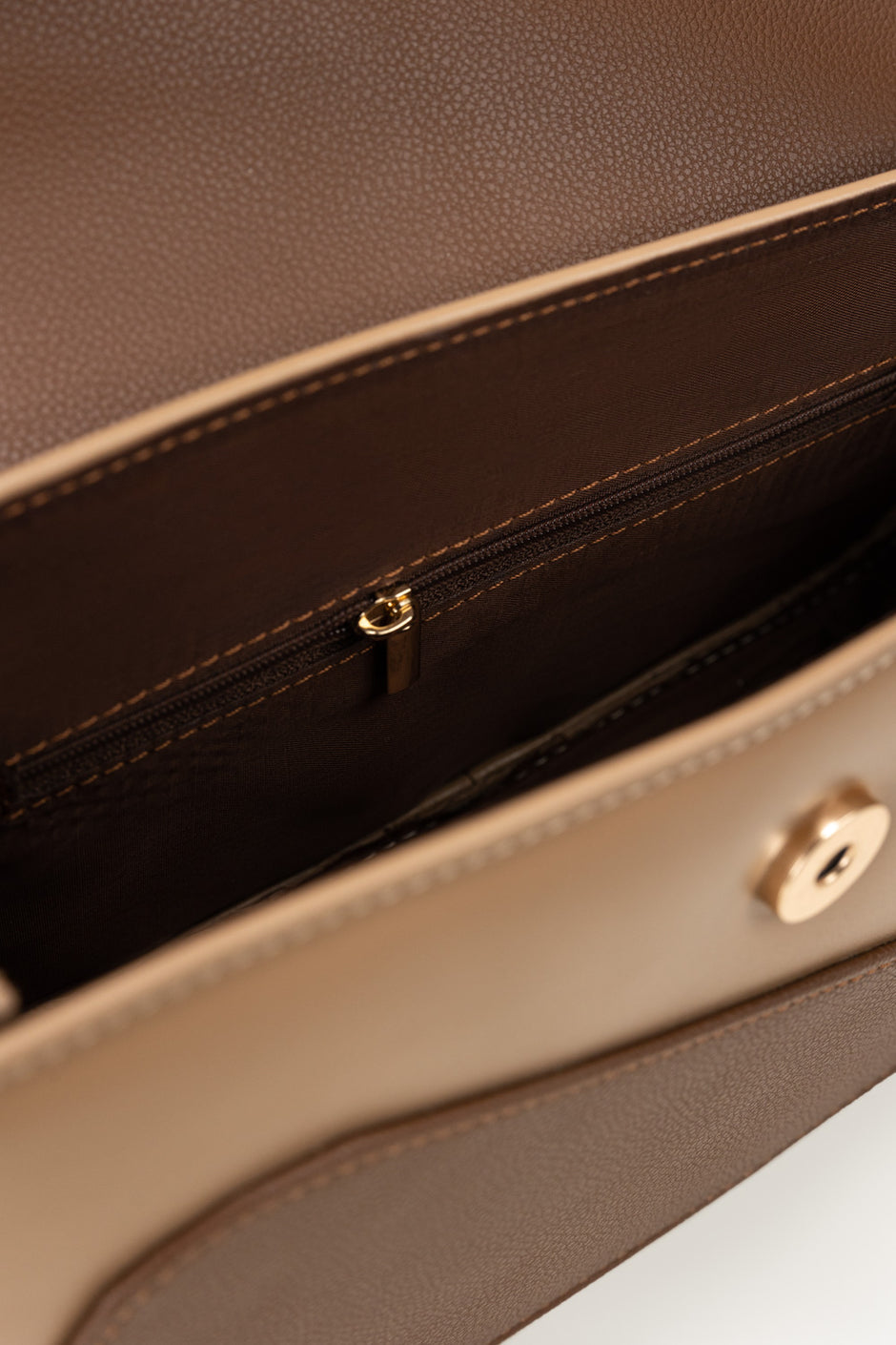 Beige Handbag
