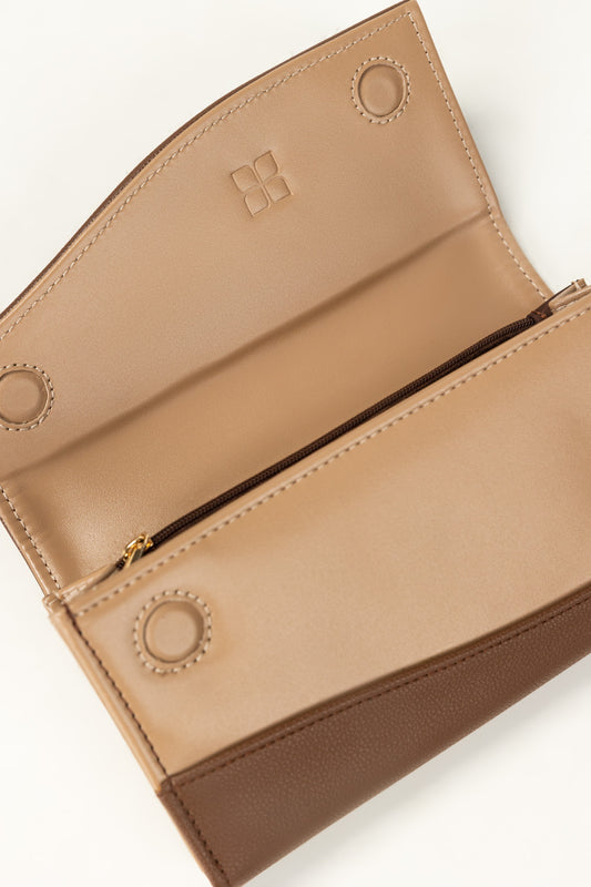 Beige Wallet IBS-WLT25-013