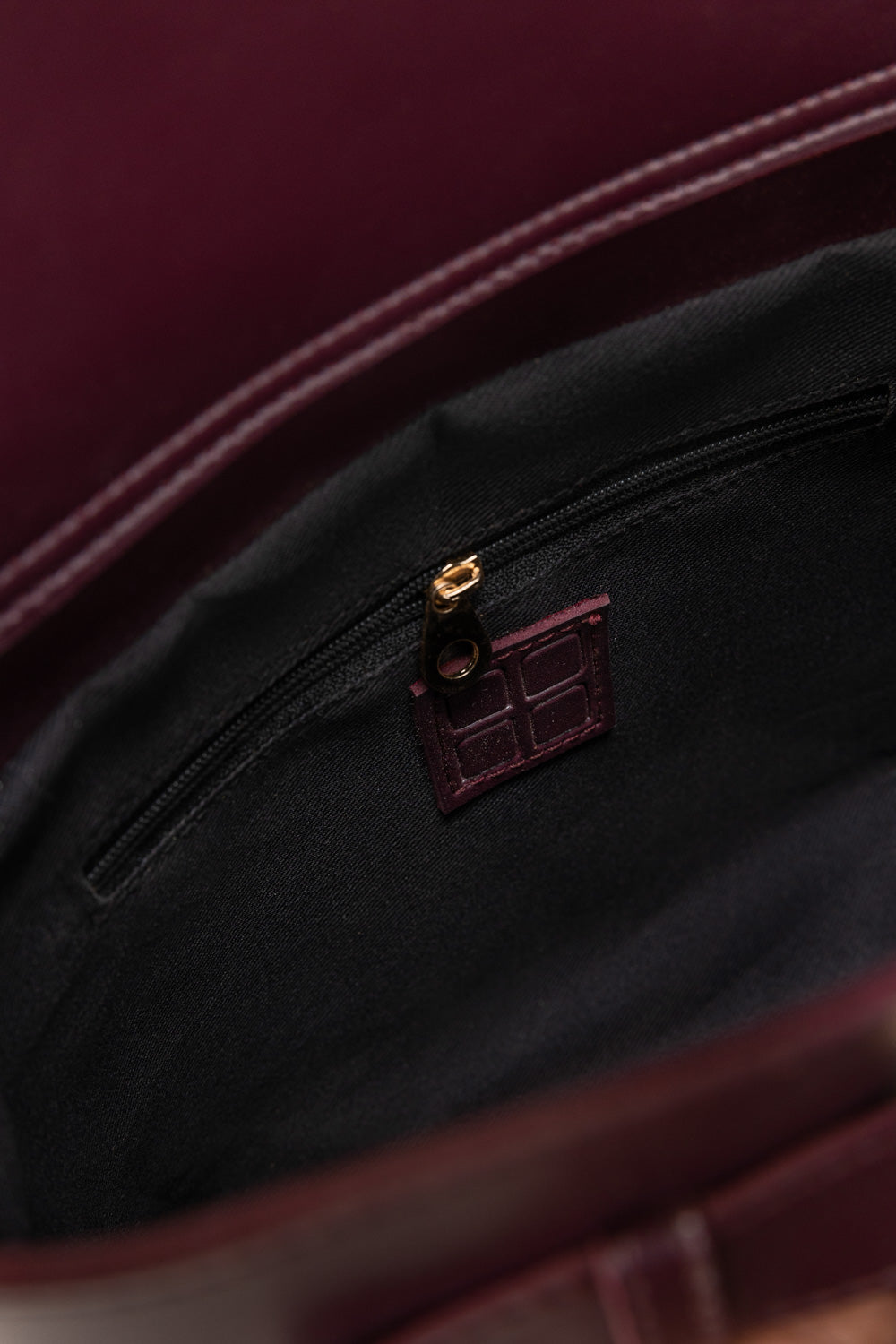 Maroon Bucket Bag IBS-BKB25-012