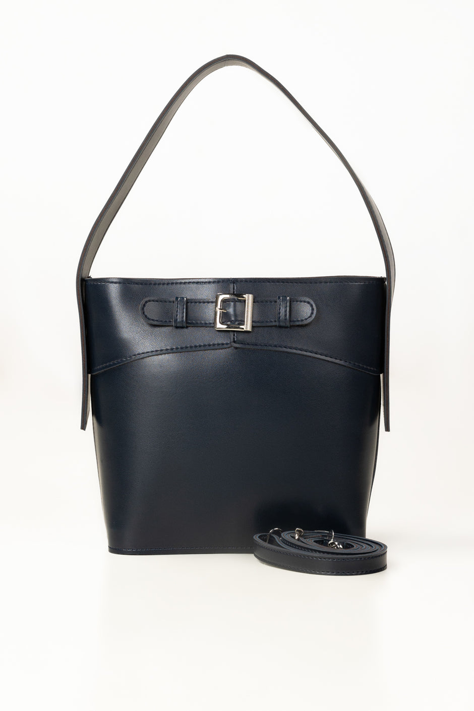 Navy Bucket Bag
