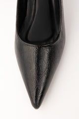 Black Court Shoes IFS-CRS25-006