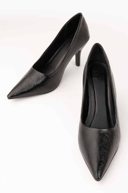 Black Court Shoes IFS-CRS25-006