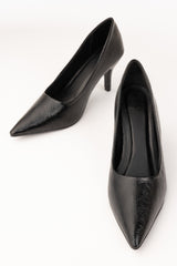 Black Court Shoes IFS-CRS25-006