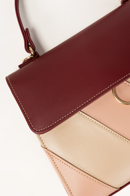 Maroon Tote Bag IBS-TTB25-072