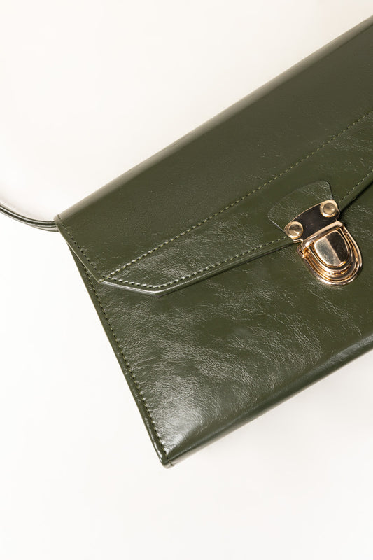 Green Cross Body Bag IBS-CBB26-004