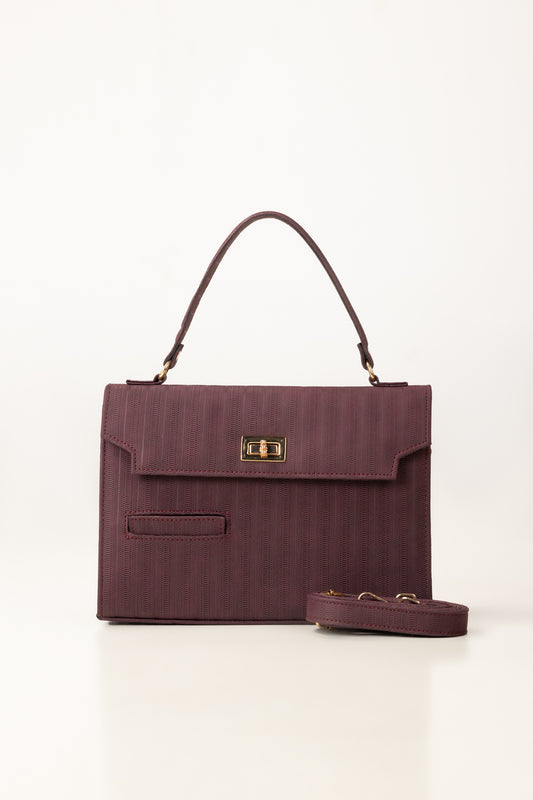 Maroon Handbag IBS-HDB26-012
