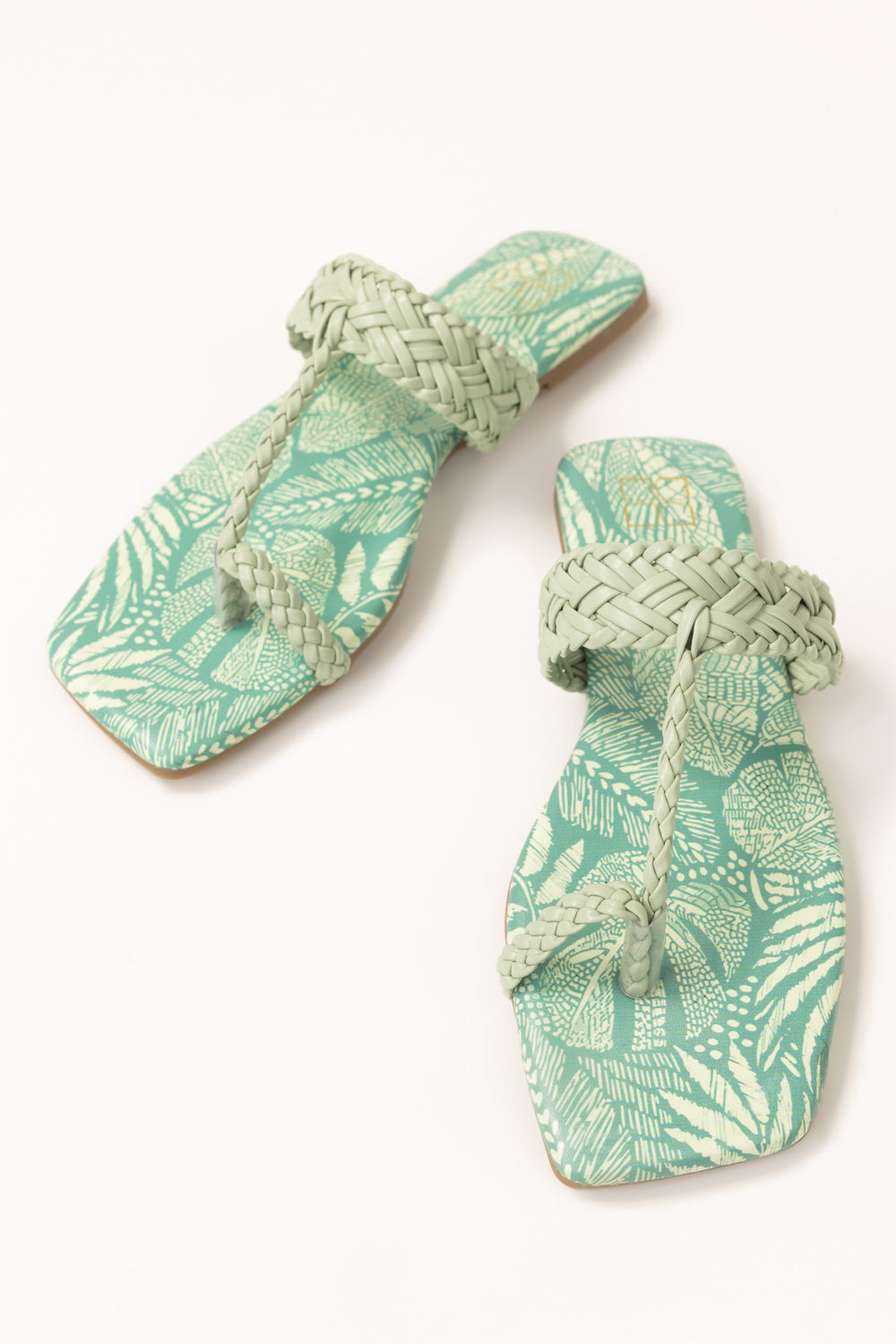 Mint Green Kolhapuri