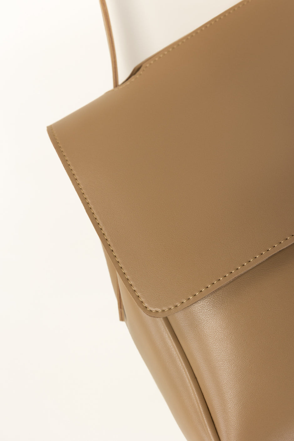 Dark Beige Tote Bag