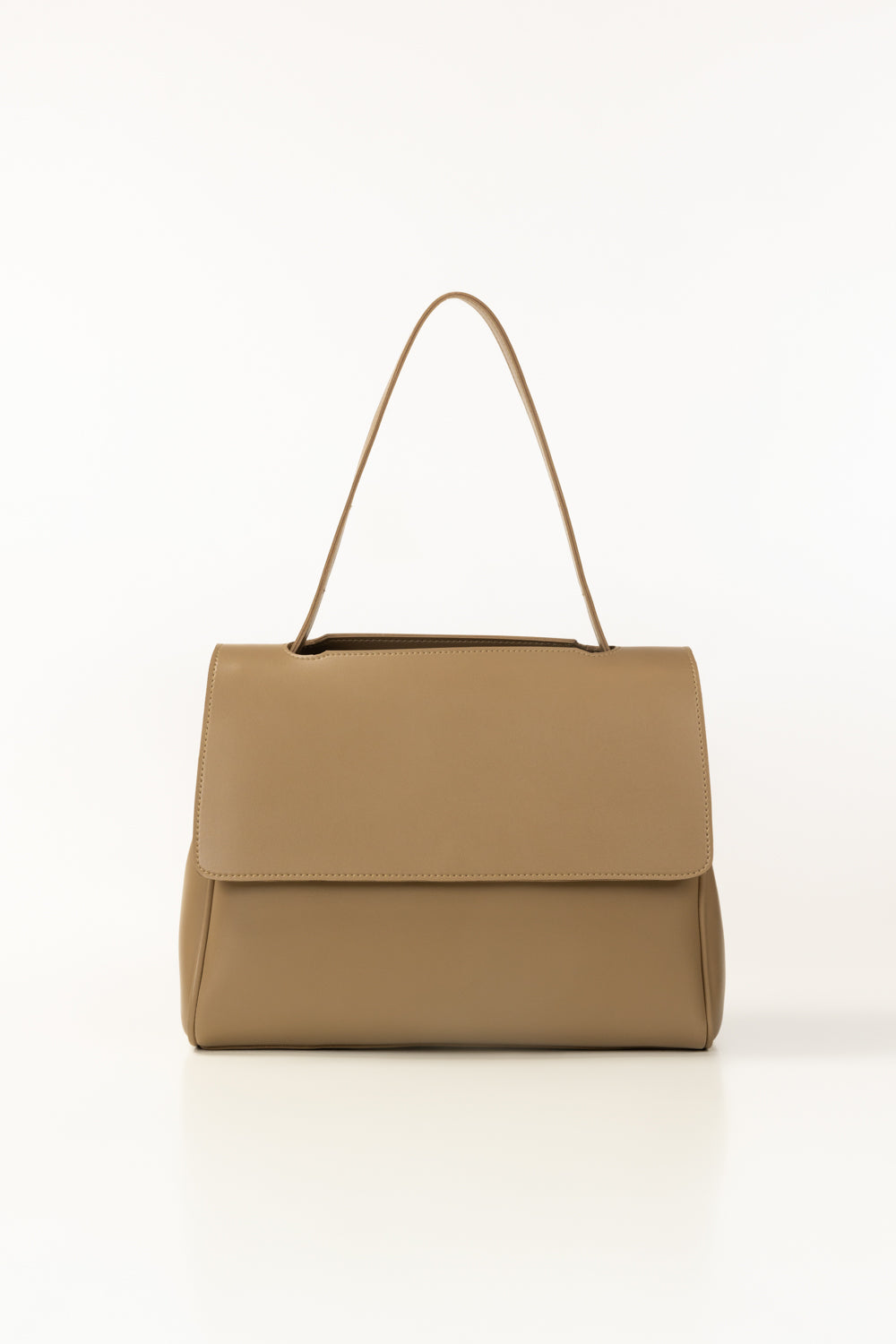 Dark Beige Tote Bag