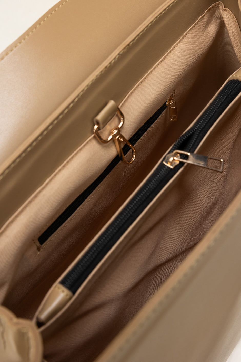 Dark Beige Tote Bag
