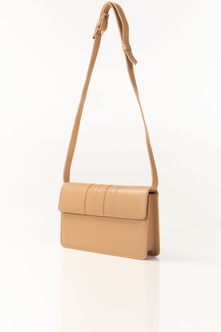 Beige Cross Body Bag