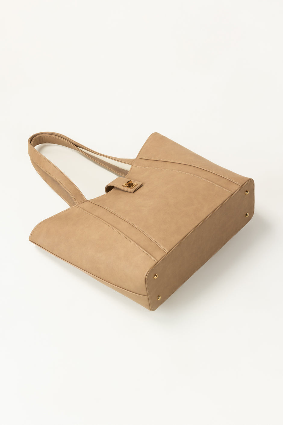 Beige Tote Bag