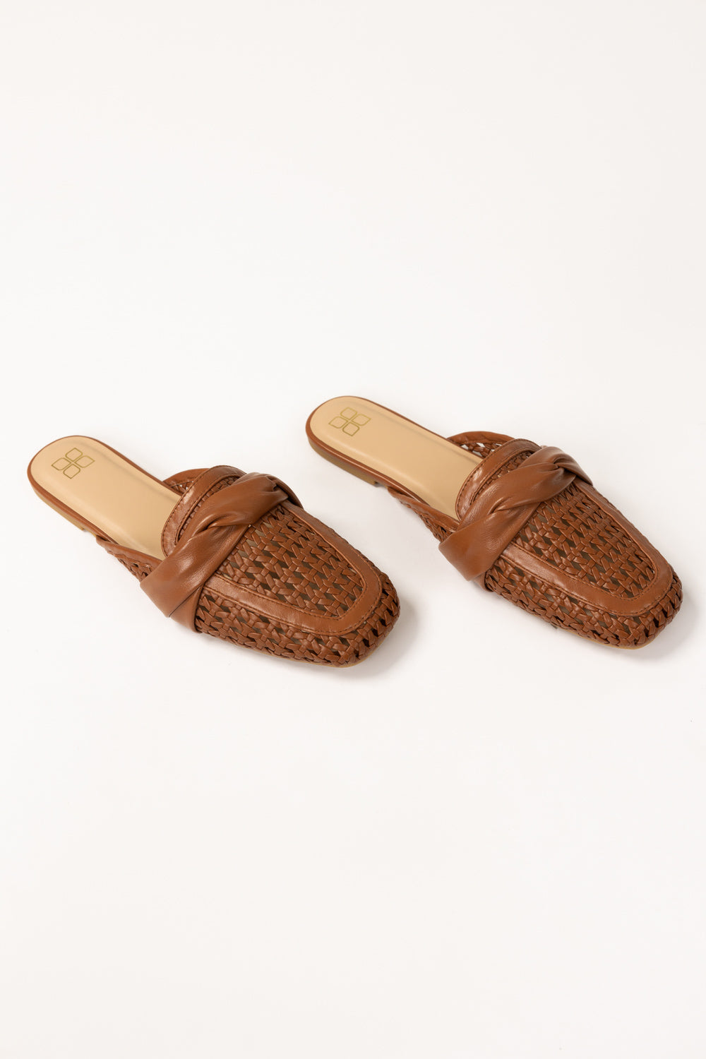 Tan Mules Shoes