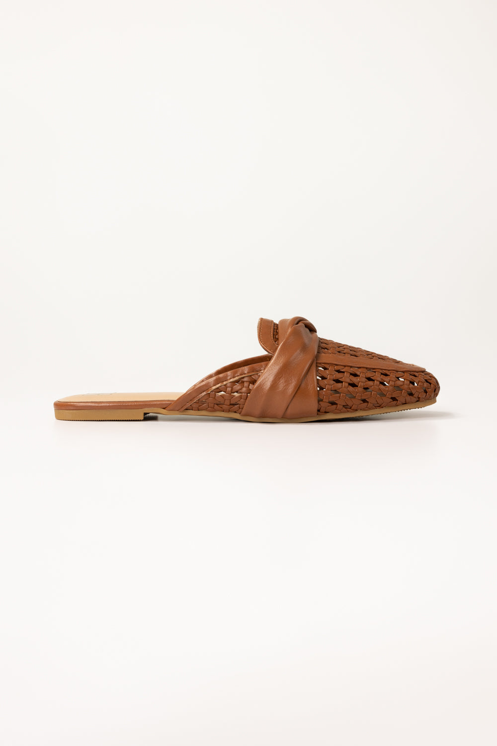 Tan Mules Shoes
