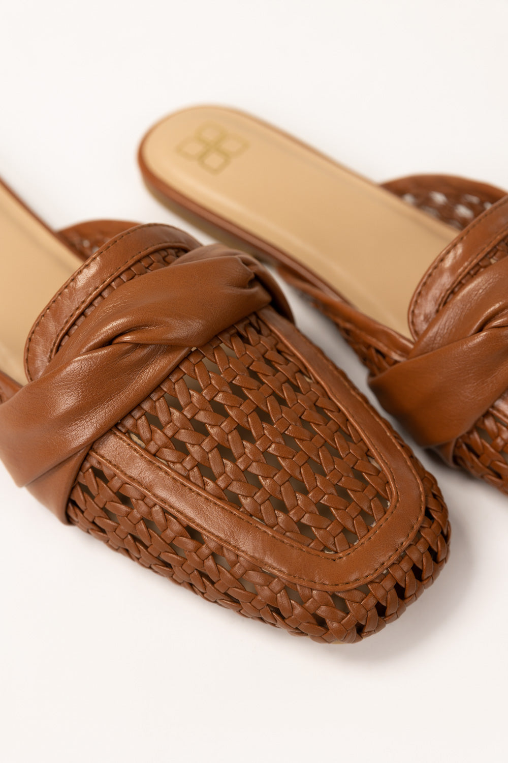 Tan Mules Shoes