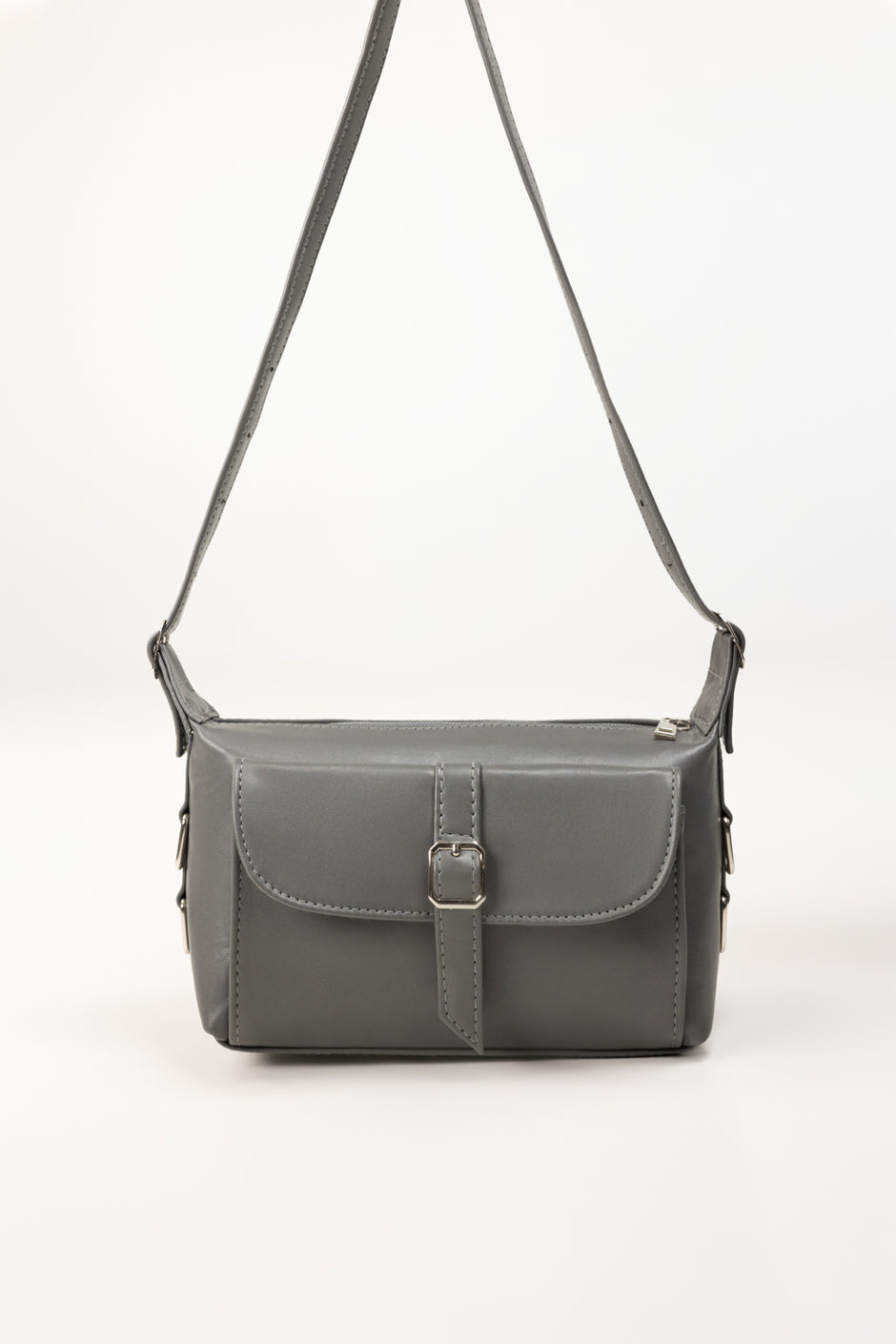 Grey Cross Body Bag