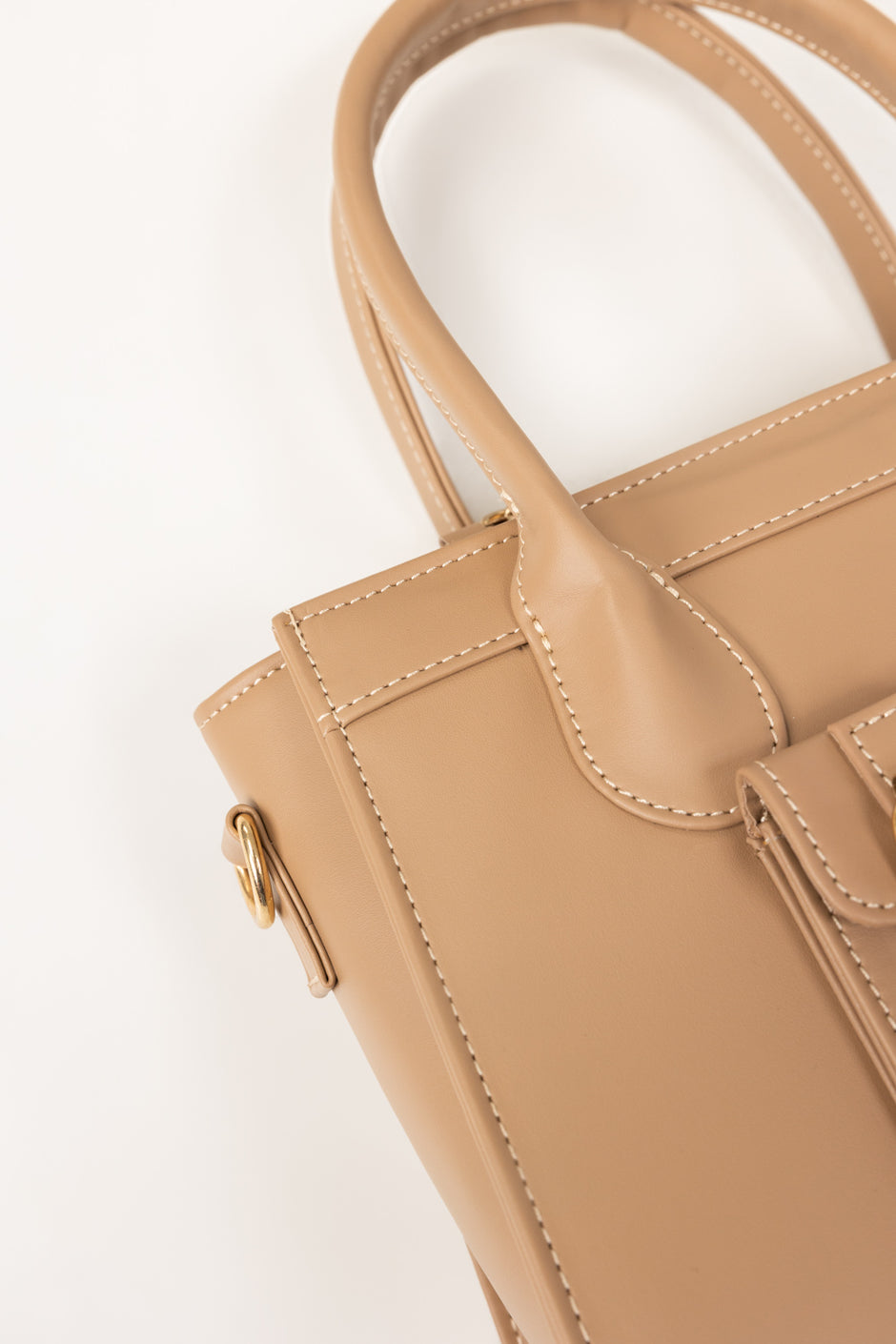 Dark Beige Handbag