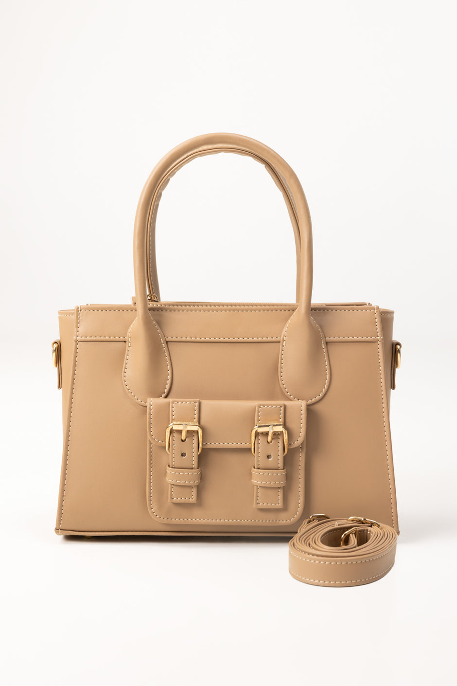 Dark Beige Handbag