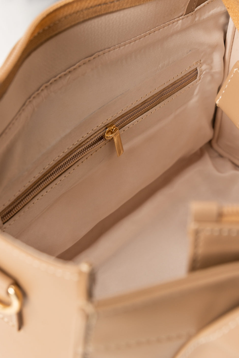 Dark Beige Handbag