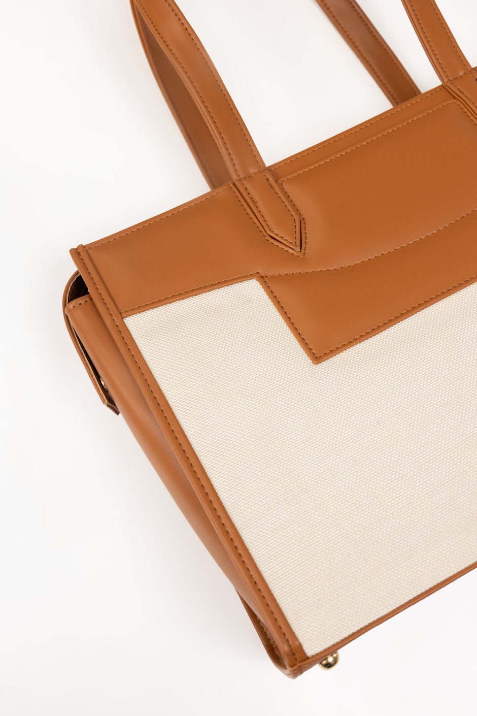 Tan Tote Bag