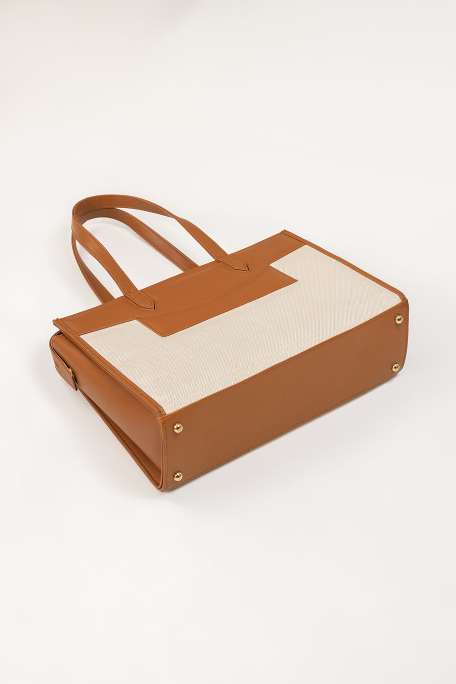 Tan Tote Bag