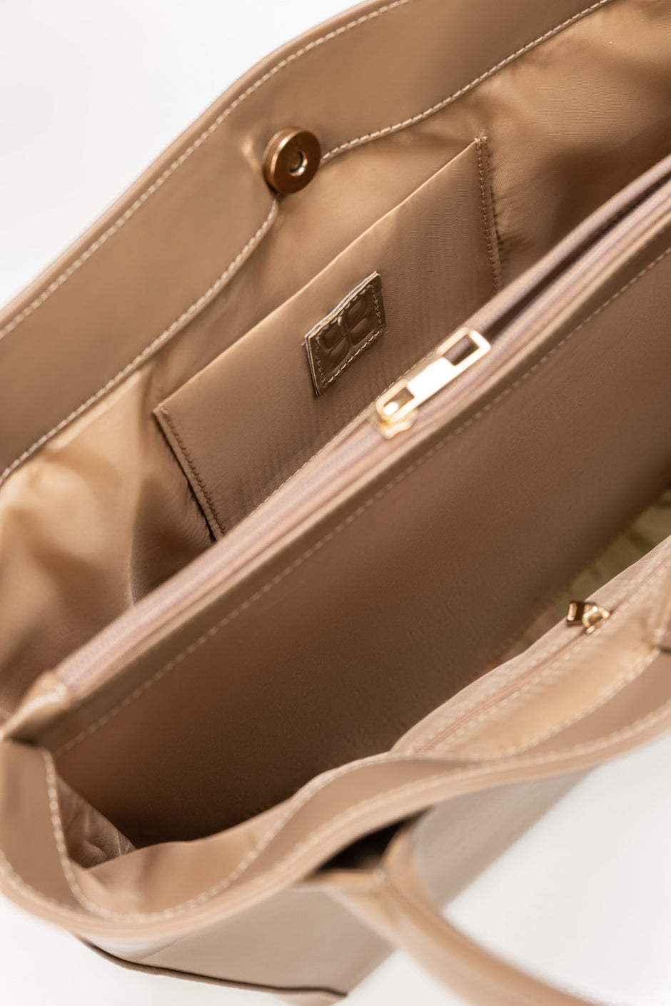 Beige Tote Bag