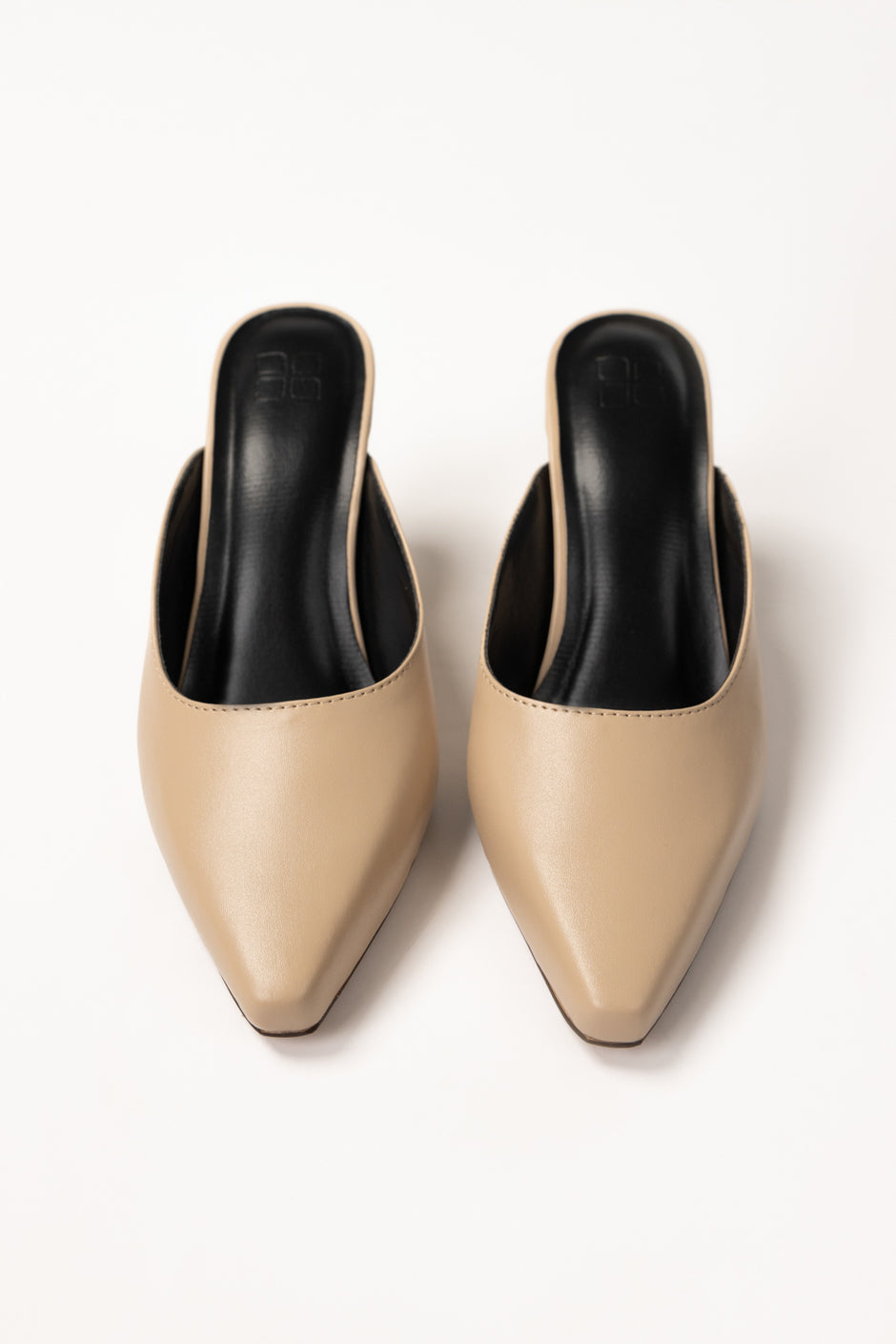 Beige Mules
