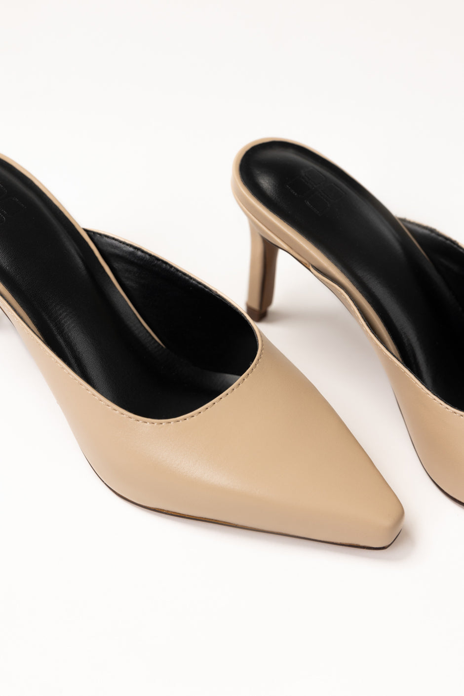 Beige Mules