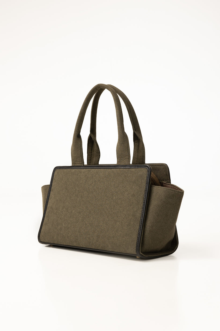 Olive Grreen And Black Tote Bags